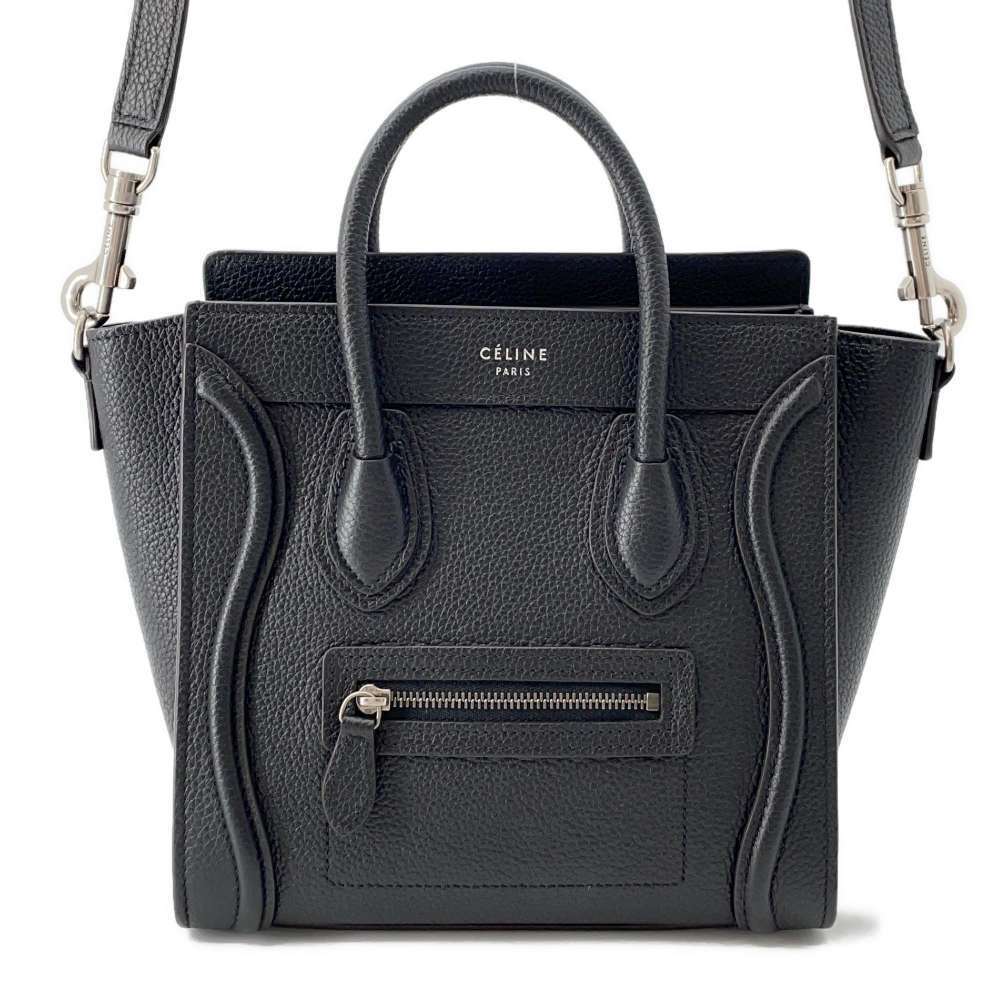 Celine handbag Luggage Shopper shoulder bag black